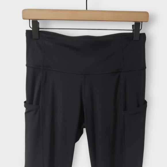 Lululemon Fast Free 7/8 Tight II Non-Reflective Nulux 25" Black Sz 6 Pockets - Picture 2 of 12